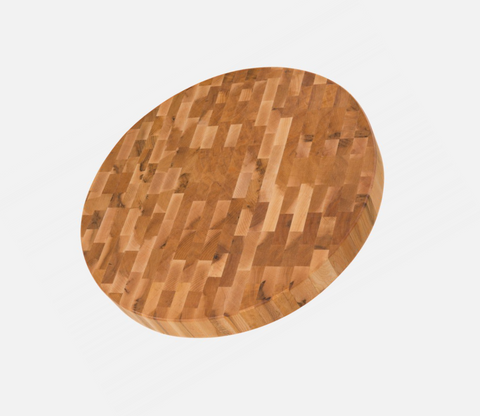 Cutting Board - Round butcher block by Alambika - Alambika Canada