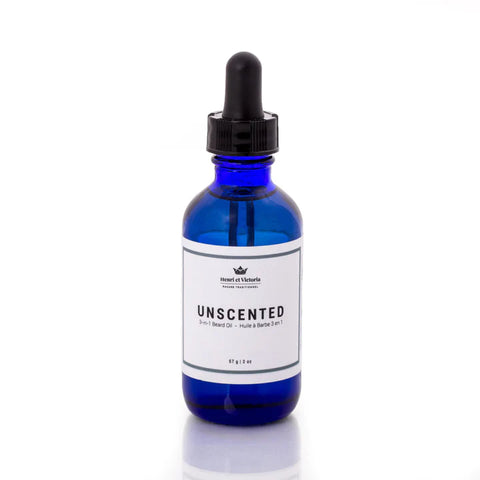 Henri et Victoria - Beard oil Preshave - Unscented 28g by Henri et Victoria - Alambika Canada