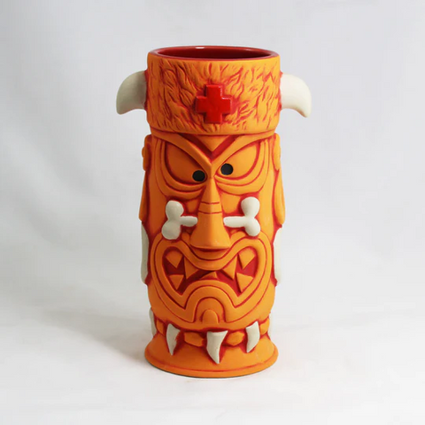 Tiki Mug - Witch Doctor - Volcanic Orange by Tiki Farm - Alambika Canada