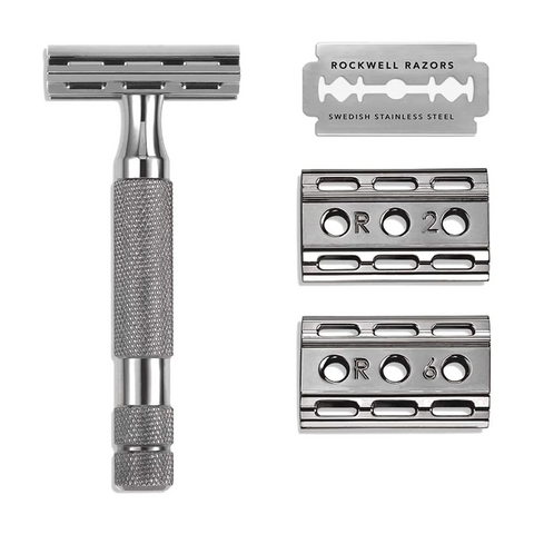 Rockwell Razors 6C - Double Edge Razor - Gunmetal by Alambika - Alambika Canada
