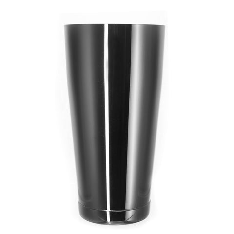 Deluxe Boston Shaker - Large Shiny Black Tin 28oz by Alambika - Alambika Canada