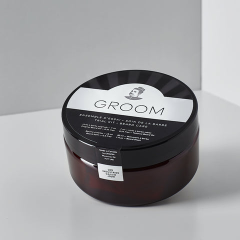 Les Industries Groom - Trial Kit (Beard Care) by Les Industries Groom - Alambika Canada