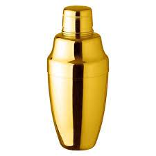 Shaker - Tristan 3 Pieces Gold 500ml by Alkademie - Alambika Canada