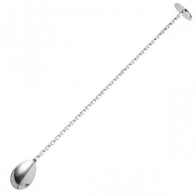 Barspoon - Tsuki Disk Silver by Alambika - Alambika Canada
