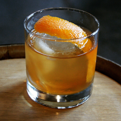 Old Fashioned au mezcal