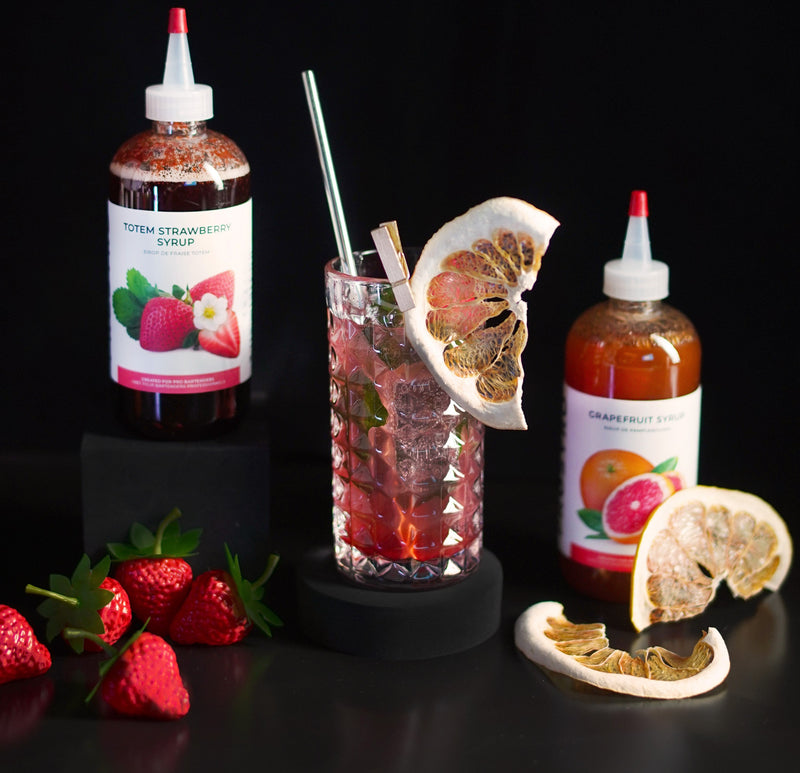 Brise pamplemousse et fraise