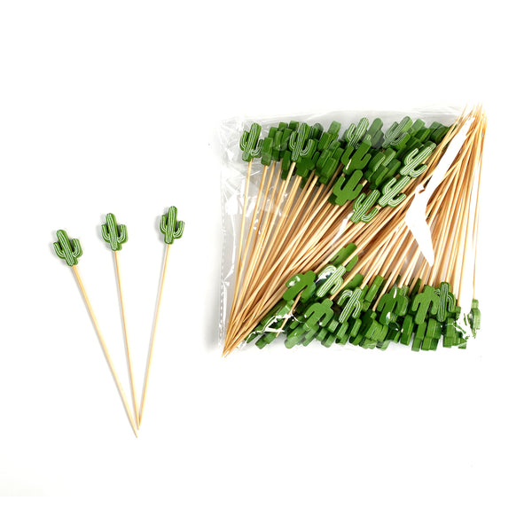 Cocktail Pick - Cactus (Pack of 100) by Alkademie - Alambika Canada