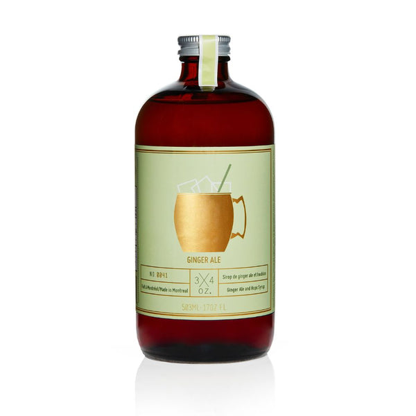 3/4 OZ - Handcrafted Ginger Ale 500ml by 3/4 OZ. - Alambika Canada