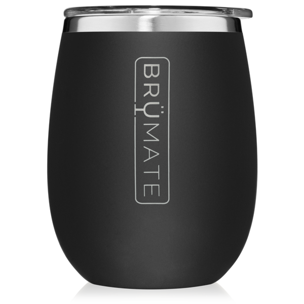 Insulated Tumbler 12oz - Matte Black by BruMate - Alambika Canada