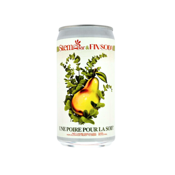 Fin Soda - Une Poire Pour la Soif 250ml by Fin Soda - Alambika Canada