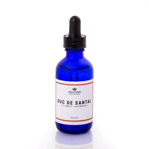 Henri et Victoria - Beard oil Preshave - Duc Santal 28g by Henri et Victoria - Alambika Canada