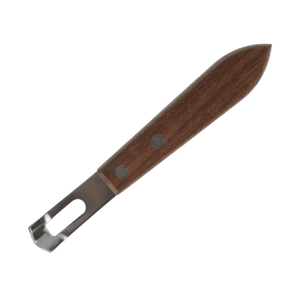 Channel knife with wooden handle (15cm) by Alkademie - Alambika Canada