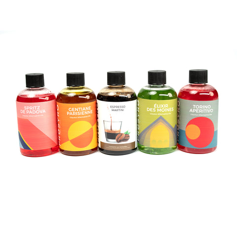 Prosyro - Alternative Liqueur Kit - 5x120ml by Prosyro - Alambika Canada
