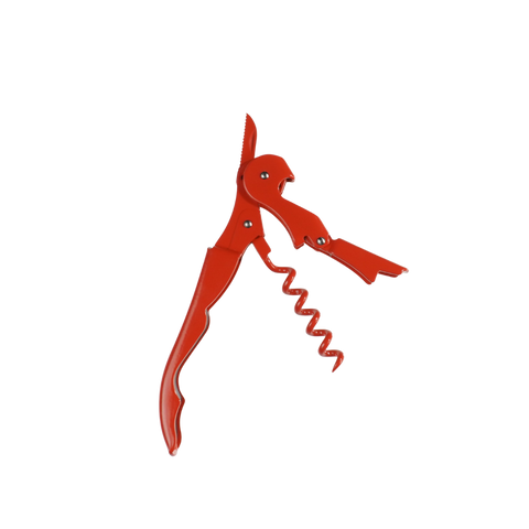 Corkscrew - Two Lever Waiter - Red