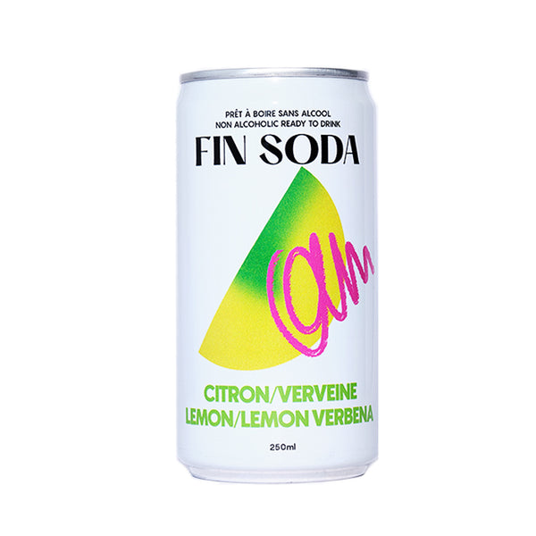 Fin Soda - Lemon Verbena Collins 250ml by Fin Soda - Alambika Canada