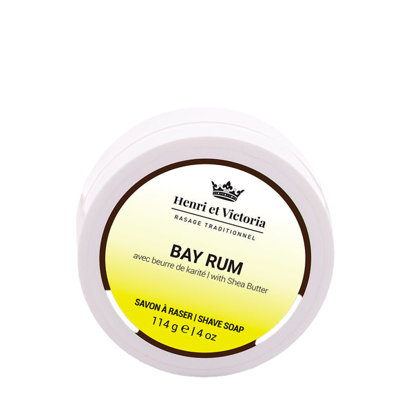 Henri et Victoria - Shaving Soap Vegan - Bay Rum by Henri et Victoria - Alambika Canada
