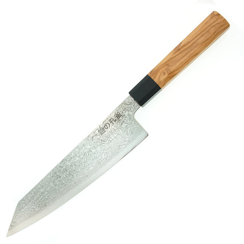 Silver Peacock - VG10 - Damascus - Kiritsuke 210mm by Silver Peacock - Alambika Canada