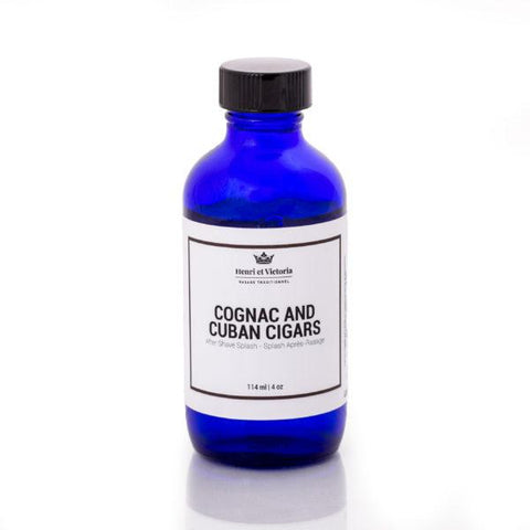 Henri et Victoria - Aftershave Splash - Cognac and cuban cigars, 114ml by Henri et Victoria - Alambika Canada