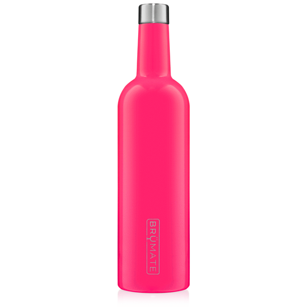 WINESULATOR 25oz Wine Canteen | Neon Pink by BruMate - Alambika Canada