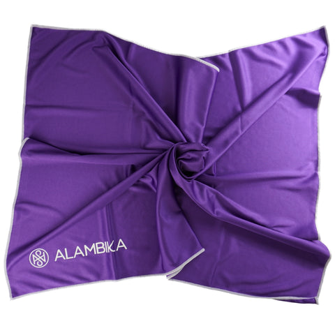 Alambika Polishing Microfiber Cloth Purple by Alkademie - Alambika Canada