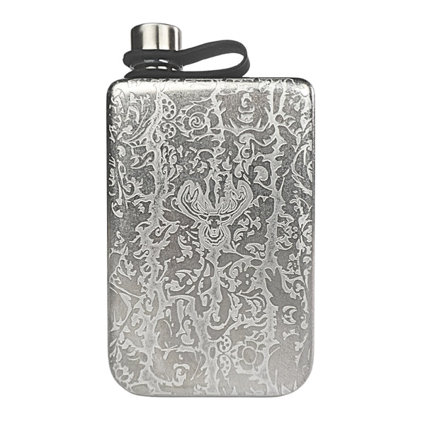 Flask - Deer Stainless Steel 250ml by Alka - Alambika Canada