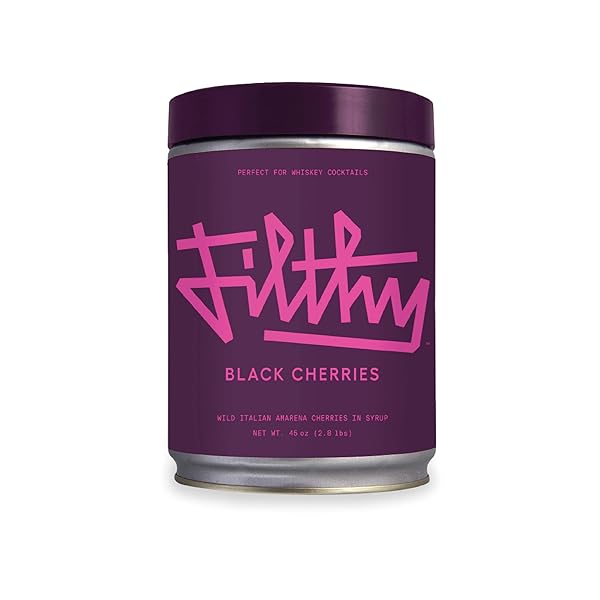 Filthy - Black Cherries Tin 2.75lb by Filthy Food - Alambika Canada