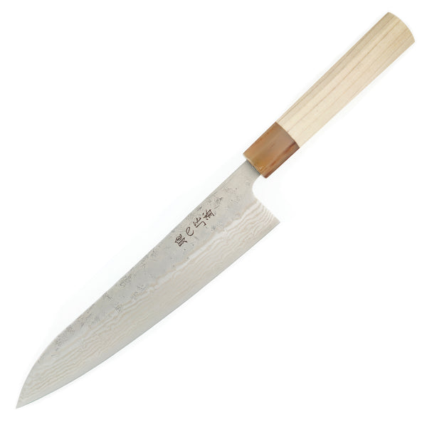 Washiji Damascus - Gyuto 210 by Washiji - Alambika Canada