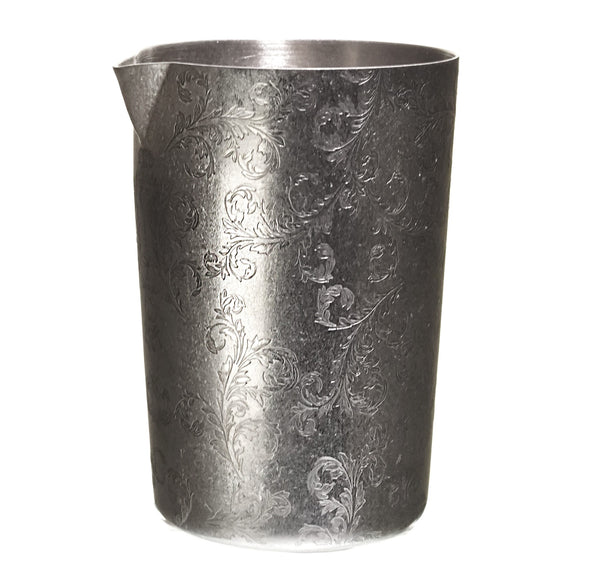 Metal Mixing Glass - Empress Satin finish 500ml by Alkademie - Alambika Canada