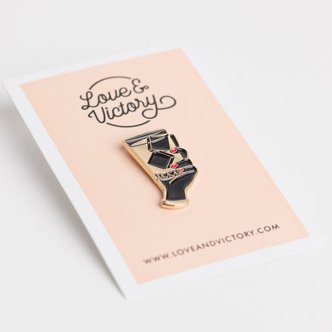 Love & Victory - Woman with Whiskey Pin by Love & Victory - Alambika Canada