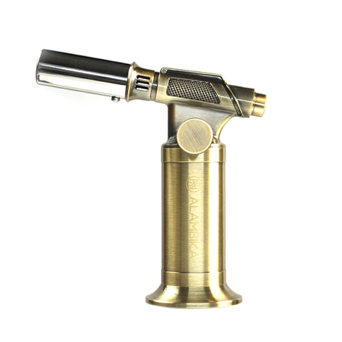 Pro Metal Cocktail Torch - Brass by Alambika - Alambika Canada