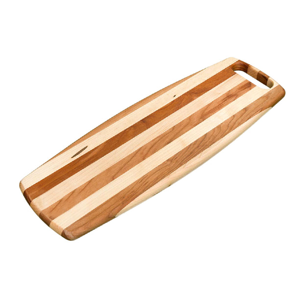 Cutting Board - Edge grain maple and cherry by Alkademie - Alambika Canada