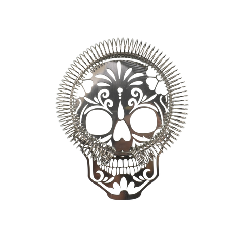 Strainer - Calavera no handle SS by Alambika - Alambika Canada