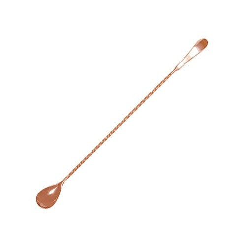 Barspoon - Flat Louis Copper 30cm by Alkademie - Alambika Canada