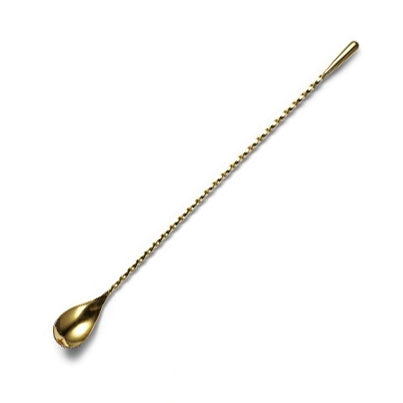 Barspoon - Teardrop Gold 40cm by Alkademie - Alambika Canada