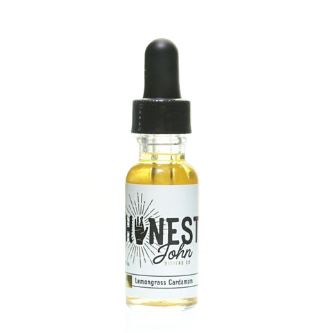 Honest John - Bitters Small Lemongrass Cardamom 0.5oz by Honest John Bitters Co - Alambika Canada