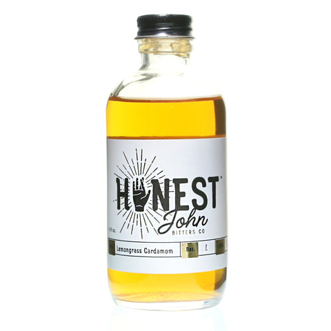 Honest John - Bitters Lemongrass Cardamom 4oz by Honest John Bitters Co - Alambika Canada