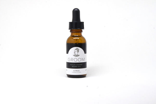 Les Industries Groom - Beard Oil - Citrus - Herbs & Sea (30ml) by Les Industries Groom - Alambika Canada