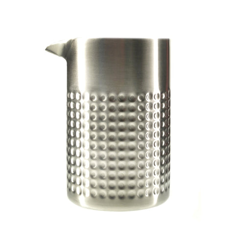 Ekubo Metal Dimpled Mixing Glass 540ml Double Wall by Alkademie - Alambika Canada