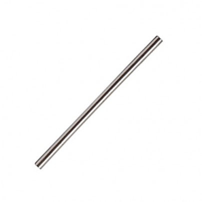 Drinking Straws - Straight Steel Silver - 21.5cm by Alkademie - Alambika Canada